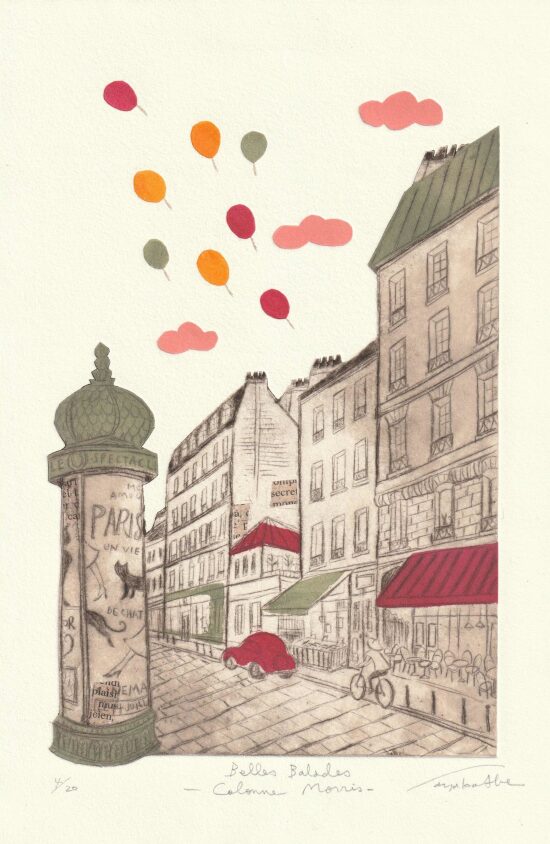 Belles Balades -Colonne Morris-